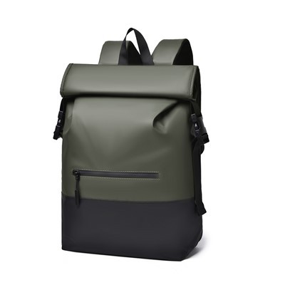 Roll-top Waterproof Casual Backpack